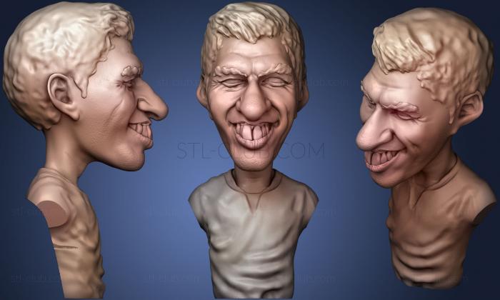 3D мадэль Luis Suarez (STL)